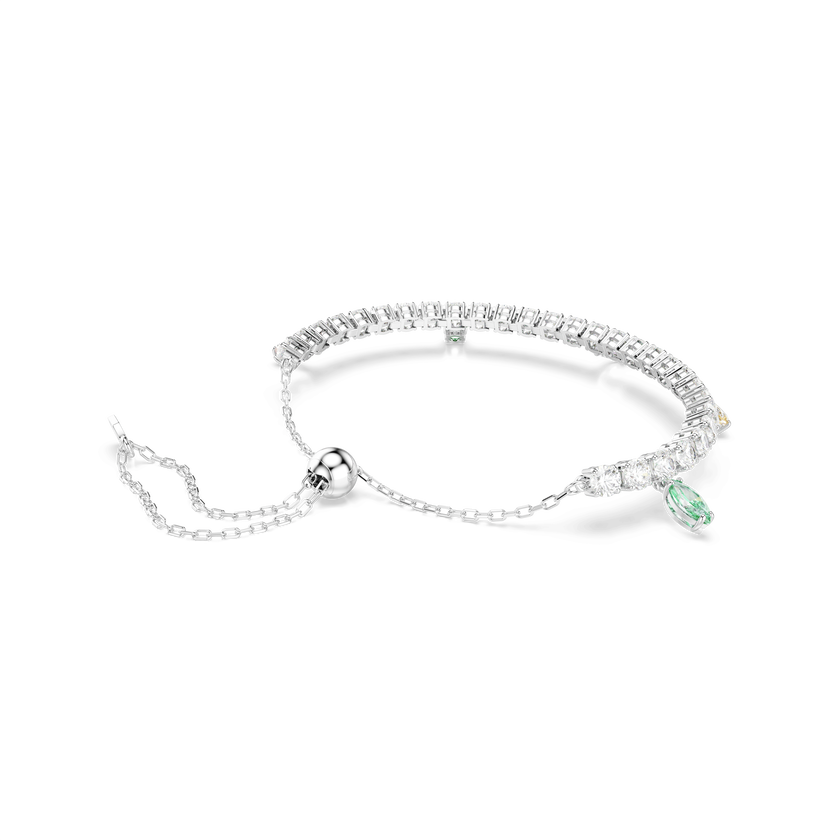 سوار ariana grande x swarovski tennis، قطع متنوع، ألوان متعددة، طلاء روديوم