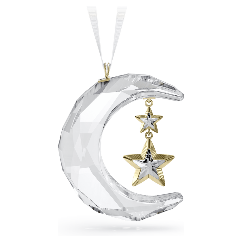 swarovski قطعة زينة holiday magic على شكل هلال
