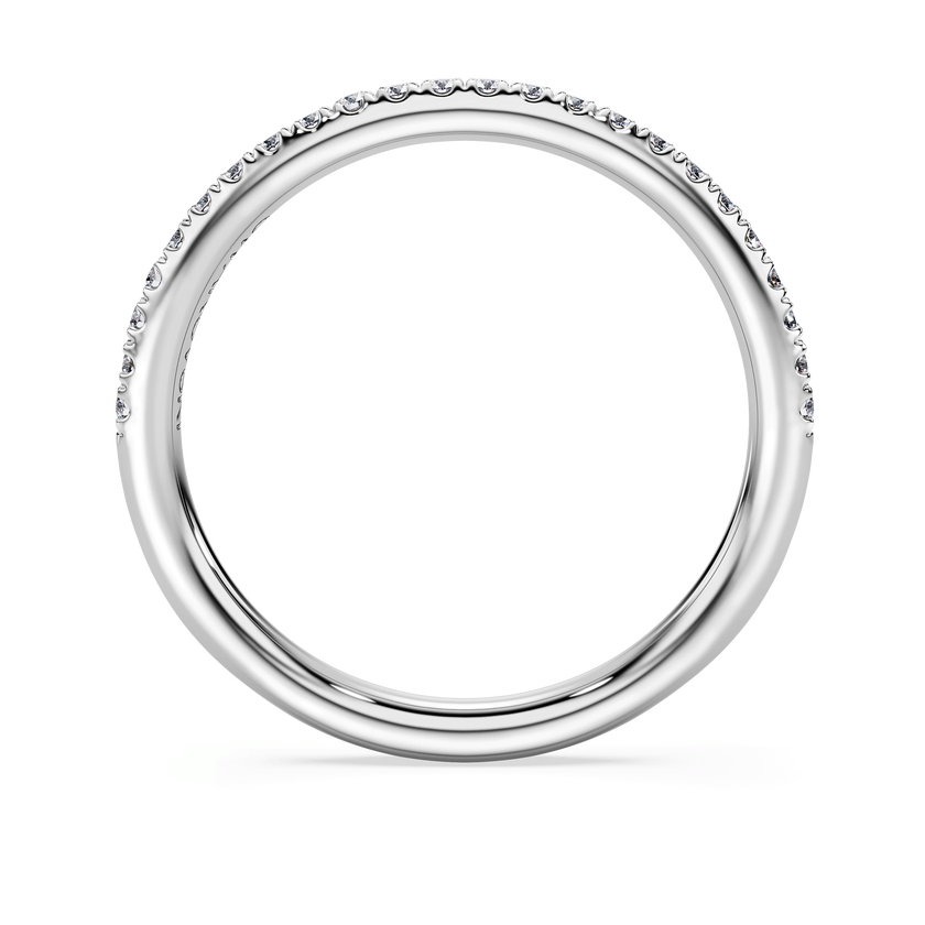 swarovski eternity band ring  laboratory grown diamonds 0 2 ct tw  sterling silver