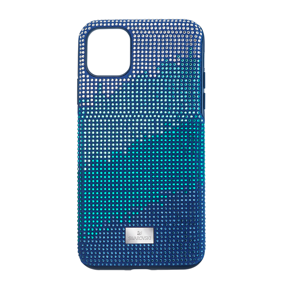 اشتري غطاء هاتف ذكي Crystalgram بمصد مدمج Iphone 11 Pro Max أزرق اللون سواروفسكي في دبي أبو ظبي الإمارات 5533965