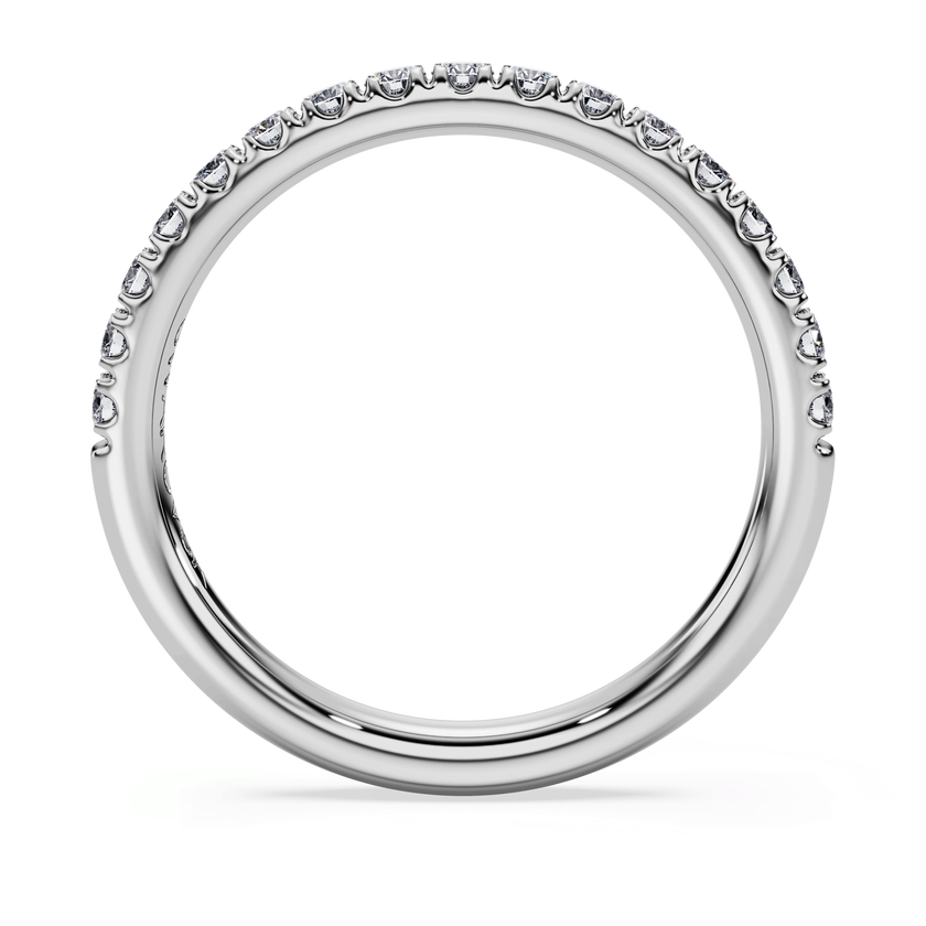 swarovski دبلة eternity، أحجار ألماس مُصنعة في المختبر بإجمالي 0 4 قيراط، ذهب أبيض عيار 18