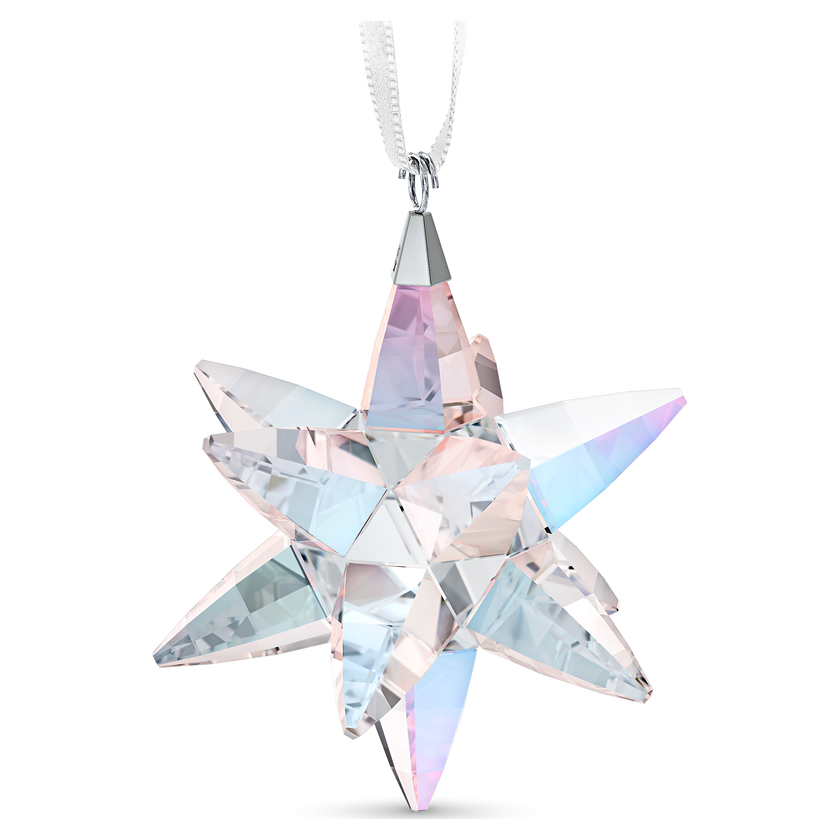 swarovski زينة متدلية على شكل نجمة، متلألئة، متوسطة