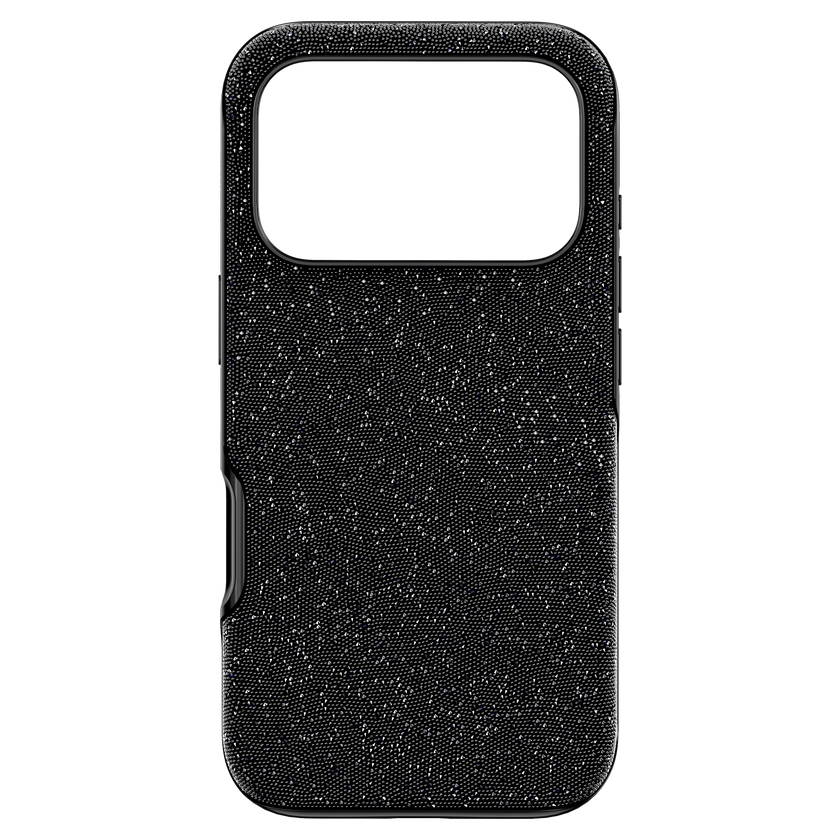 swarovski حافظة high للهاتف الذكي، iphone  17 pro، لون أسود