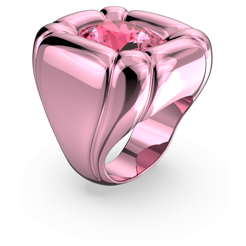 swarovski خاتم dulcis كوكتيل، لون وردي