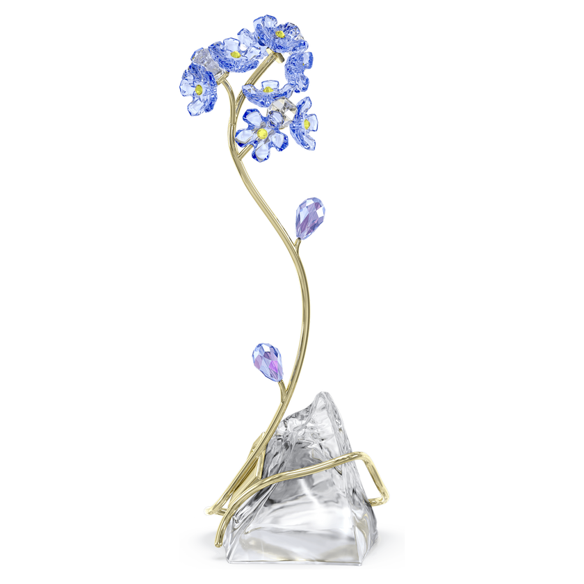 swarovski قطعة زينة على شكل باقة زهور لا تنساني من مجموعة florere