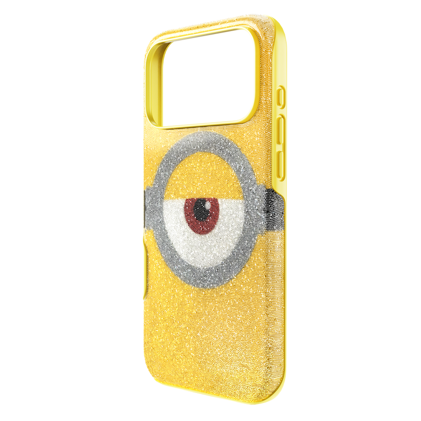 swarovski high smartphone case  minions  iphone  17 pro max  yellow