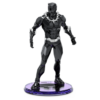 swarovski مجسم black panther، مجموعة marvel