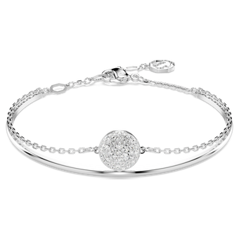 swarovski سوار sublima، لون أبيض، طلاء روديوم