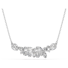 swarovski عقد diapason، قطع متنوع، لون أبيض، طلاء روديوم