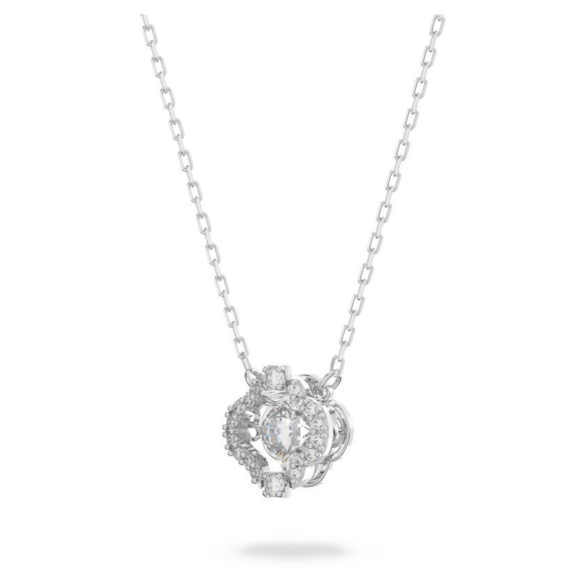 swarovski طقم sparkling dance من سواروفسكي، لون أبيض، طلاء روديوم