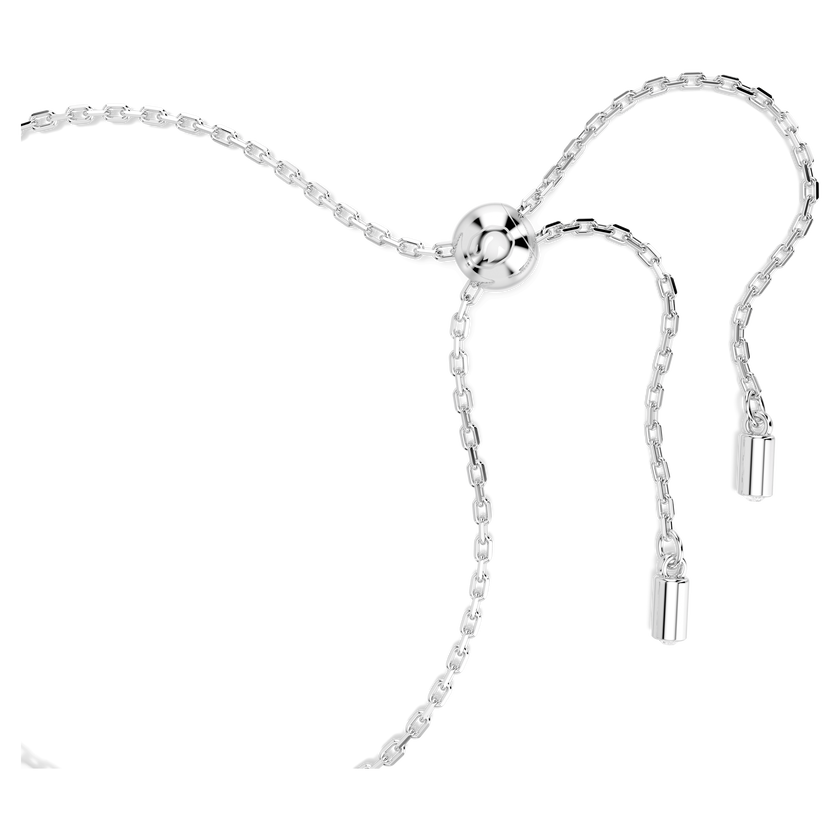 swarovski قلادة birthstone، قطع مربع، september، لون أزرق، طلاء روديوم