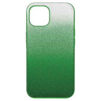 swarovski حافظة high للهاتف الذكي، iphone  14، لون أخضر