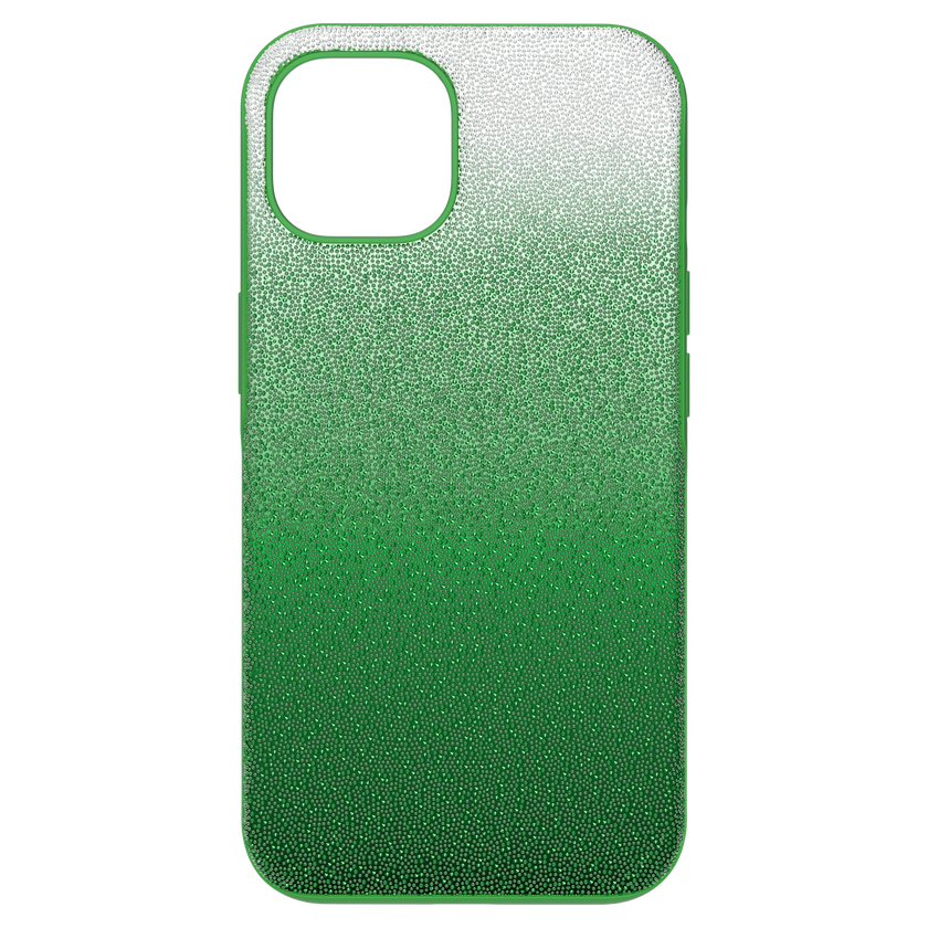 swarovski حافظة high للهاتف الذكي، iphone  14، لون أخضر
