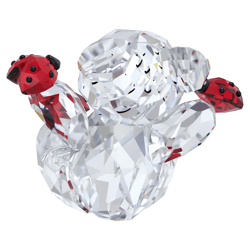 swarovski قطعة زينة good luck bear من مجموعة kris bear
