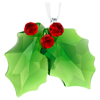 swarovski قطعة زينة joyful على شكل نبات البهشية