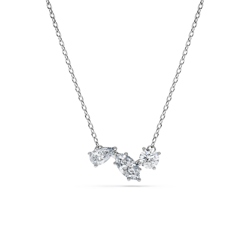 swarovski galaxy pendant  lab grown diamonds  0 8 ct tw  mixed shapes  sterling silver