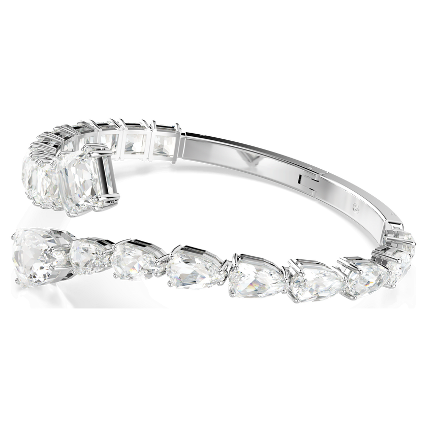 swarovski سوار matrix، قطع متنوع، لون أبيض، طلاء روديوم