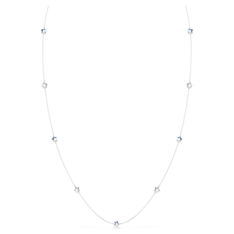 swarovski عقد chroma، نجمة، لون أبيض، طلاء روديوم